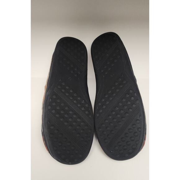 Royal Class MEN'S MEMORY FOAM SLIPPERS GREEN BLACK Size 13 - Picture 7 of 8